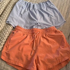 2 Pairs of Athleta Girls shorts